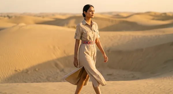 The_Desert_Sand_Shirt_Dress