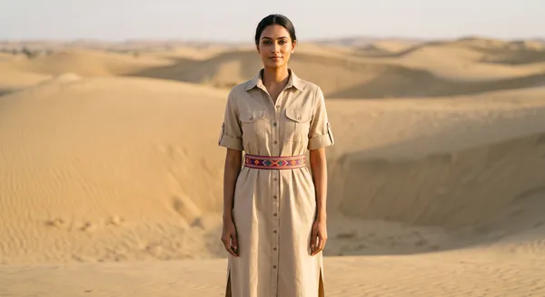 The_Desert_Sand_Shirt_Dress