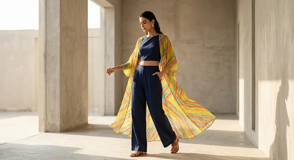 The_Lehariya_Cape_Co_Ord_Set