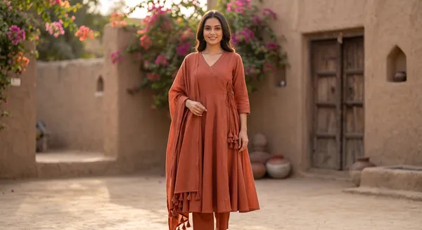 The_Terracotta_Angrakha_Anarkali_Suit_Set