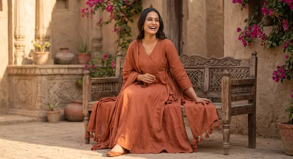 The_Terracotta_Angrakha_Anarkali_Suit_Set