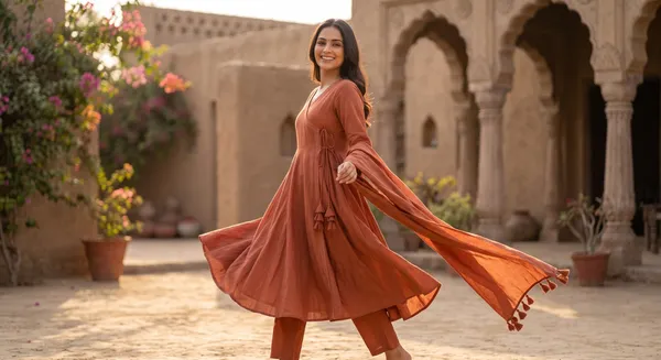 The_Terracotta_Angrakha_Anarkali_Suit_Set