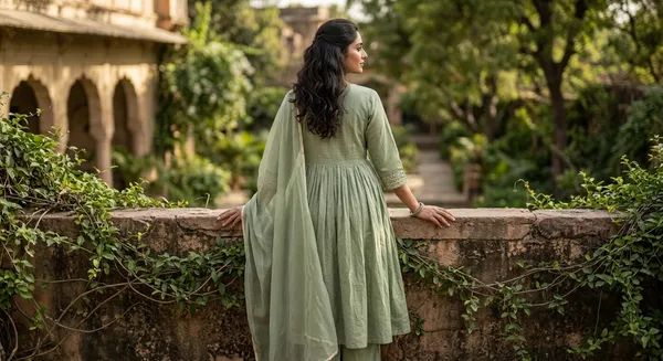 The_Willow_Jasmine_Empire_Cut_Flounce_Kurta_Set