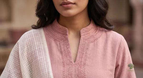 The_Dusty_Rose_Khadi_A_Line_Suit_Set