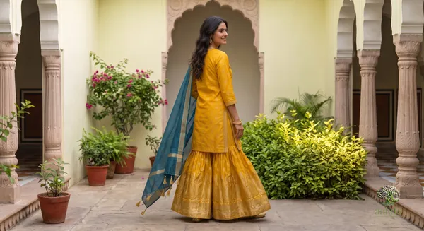 The_Marigold_Chanderi_Sharara_Set