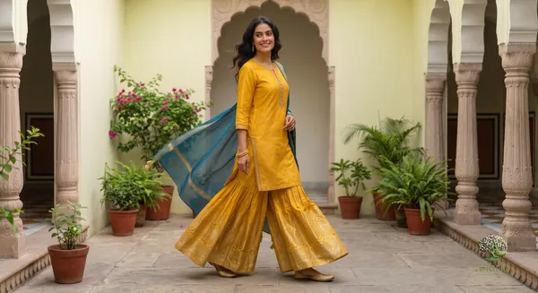 The_Marigold_Chanderi_Sharara_Set