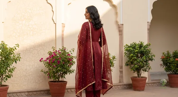The_Amer_Solid_Satin_Anarkali_Suit
