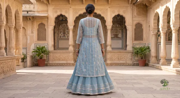 The_Chandni_Sheer_Silver_Gota_Lehenga_Set