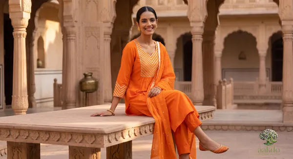 The_Narangi_Gathered_Yoke_Kurta_Set