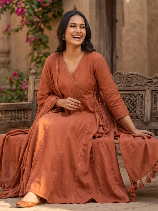 The_Terracotta_Angrakha_Anarkali_Suit_Set