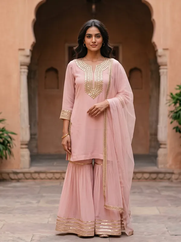 The_Blush_Gota_Patti_Sharara_Set