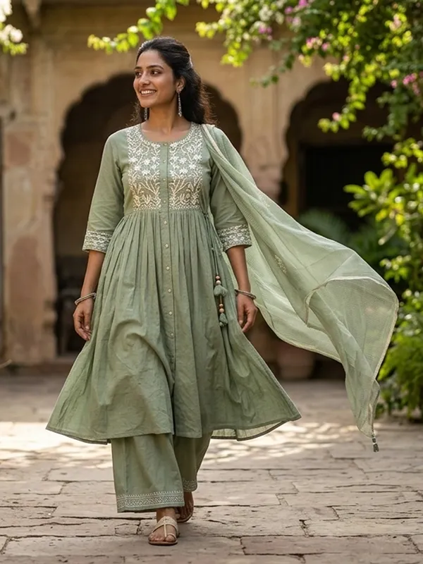 The_Willow_Jasmine_Empire_Cut_Flounce_Kurta_Set