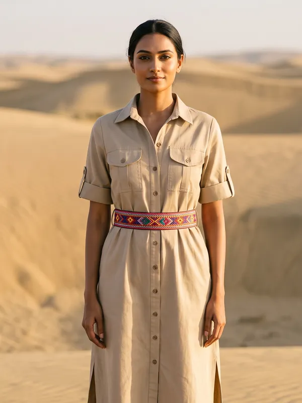 The_Desert_Sand_Shirt_Dress