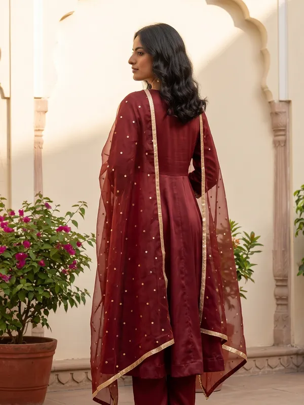 The_Amer_Solid_Satin_Anarkali_Suit
