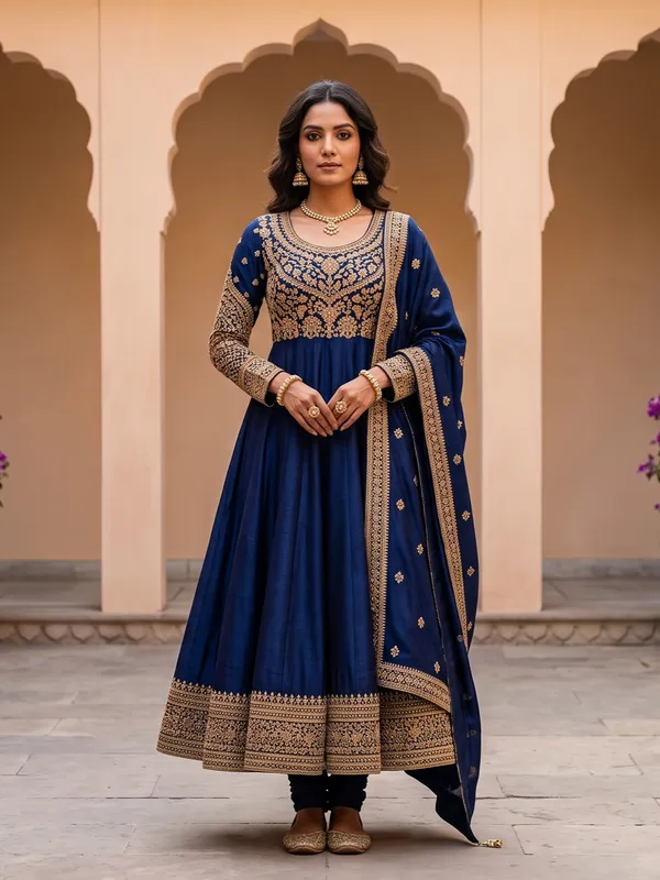 The_Midnight_Zardozi_Anarkali_Suit