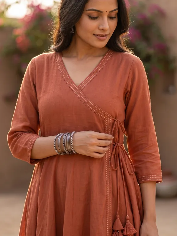 The_Terracotta_Angrakha_Anarkali_Suit_Set