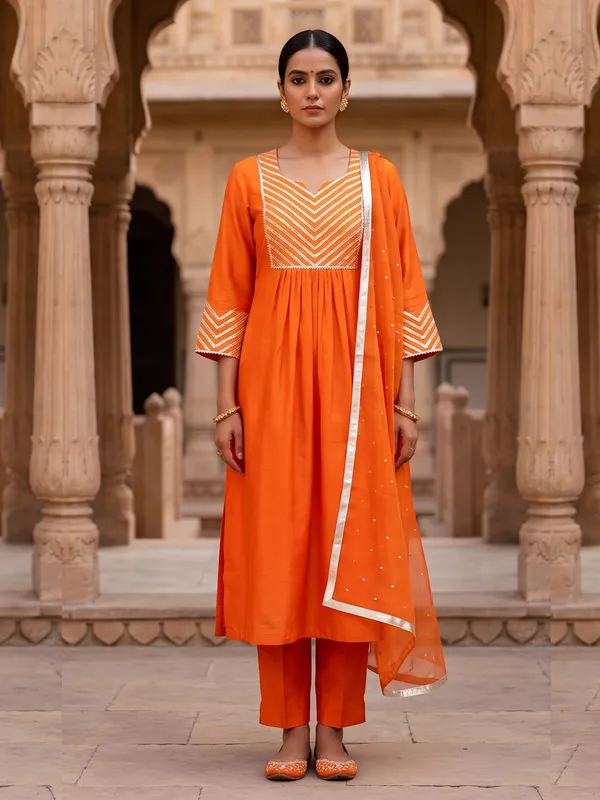The_Narangi_Gathered_Yoke_Kurta_Set