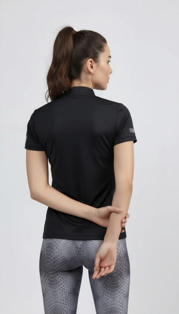 Women_High_Neck_Training_T-Shirt