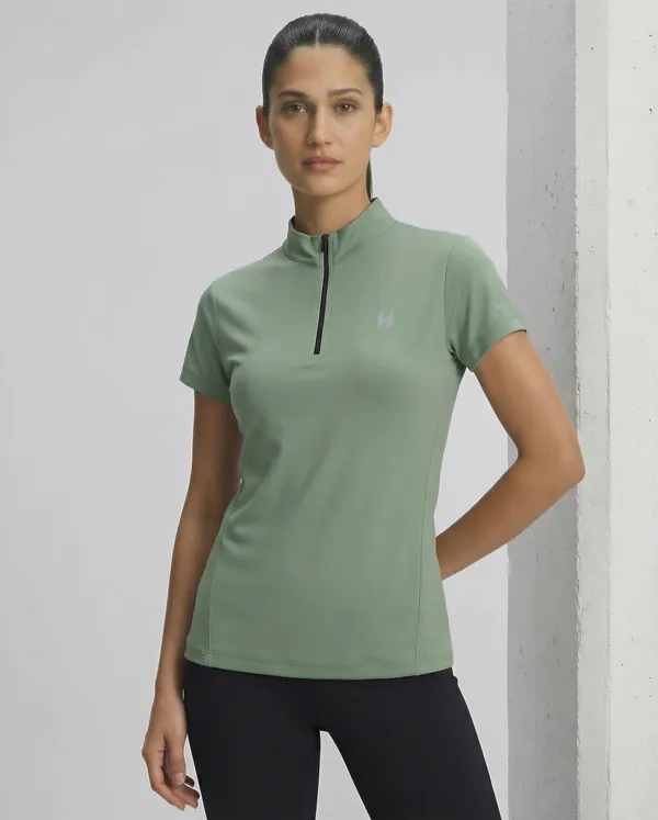 Women_High_Neck_Training_T-Shirt
