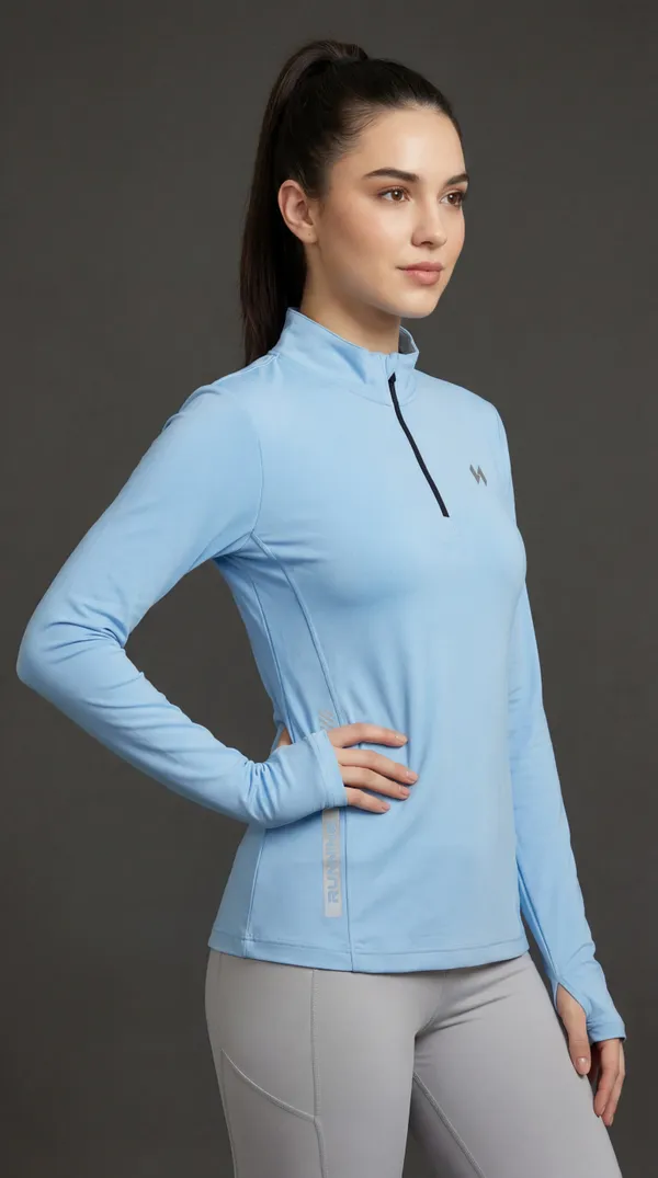 Women_High_Neck_Lightweight_Training_T-Shirt