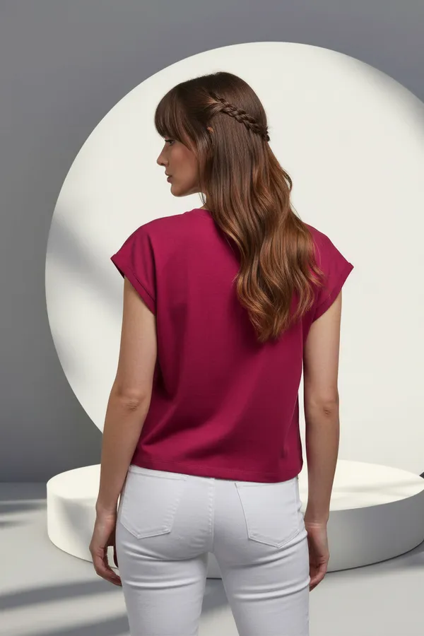 Women_Extended_Sleeve_Cotton_t-Shirt