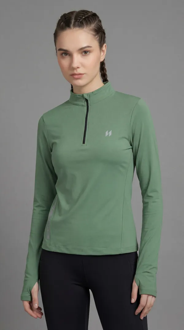 Women_High_Neck_Lightweight_Training_T-Shirt