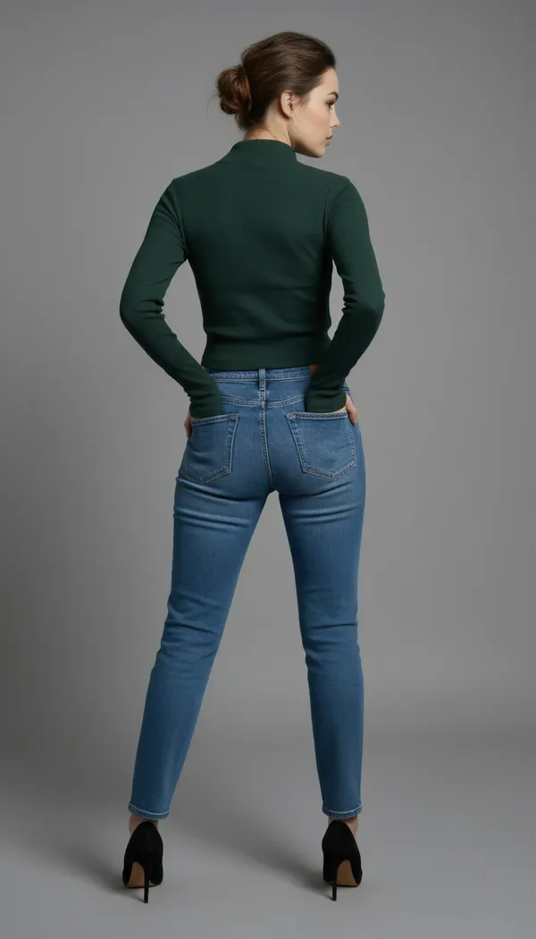 Women_High-Neck_Ribbed_Top