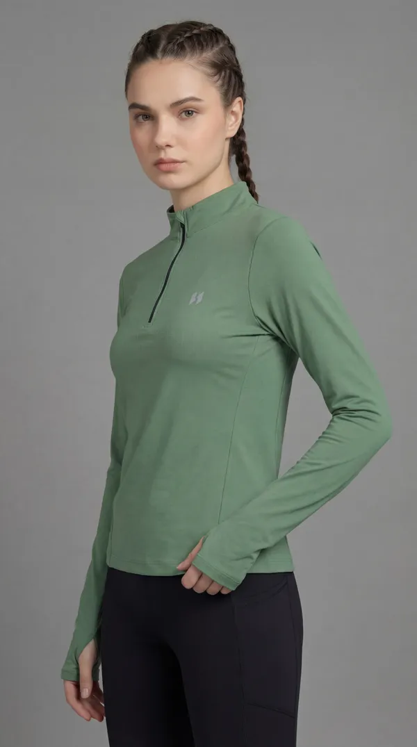 Women_High_Neck_Lightweight_Training_T-Shirt