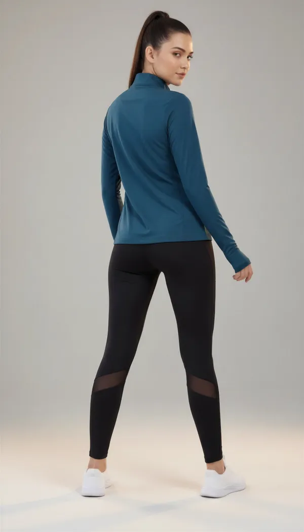 Women_High-Neck_Training_T-Shirt