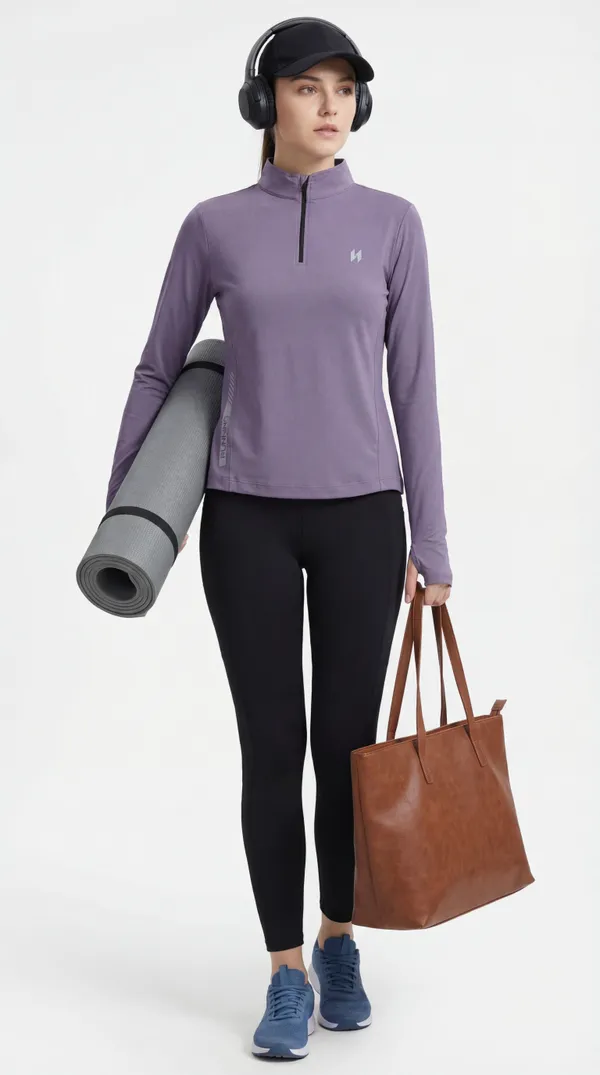 Women_High_Neck_Lightweight_Training_T-Shirt