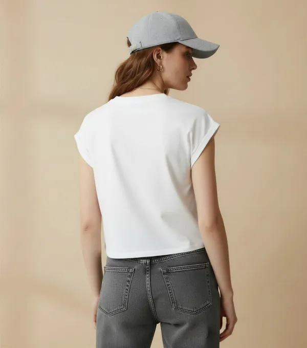 Women_Extended_Sleeve_Cotton_t-Shirt
