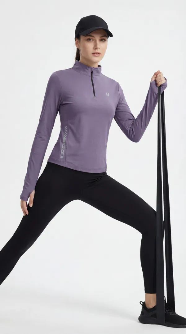 Women_High_Neck_Lightweight_Training_T-Shirt