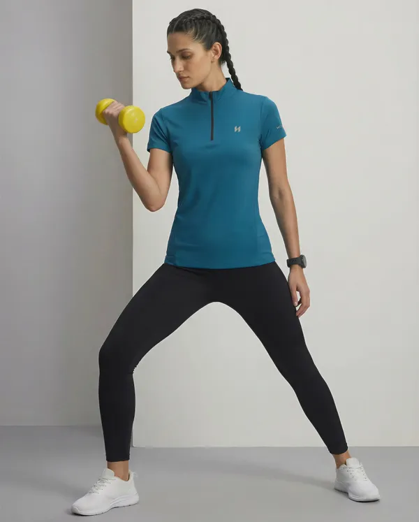 Women_High_Neck_Training_T-Shirt