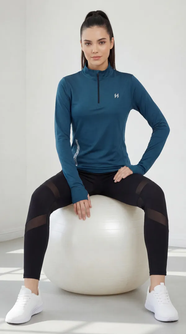 Women_High-Neck_Training_T-Shirt