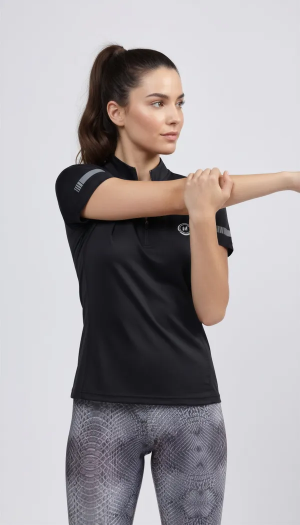 Women_High_Neck_Training_T-Shirt