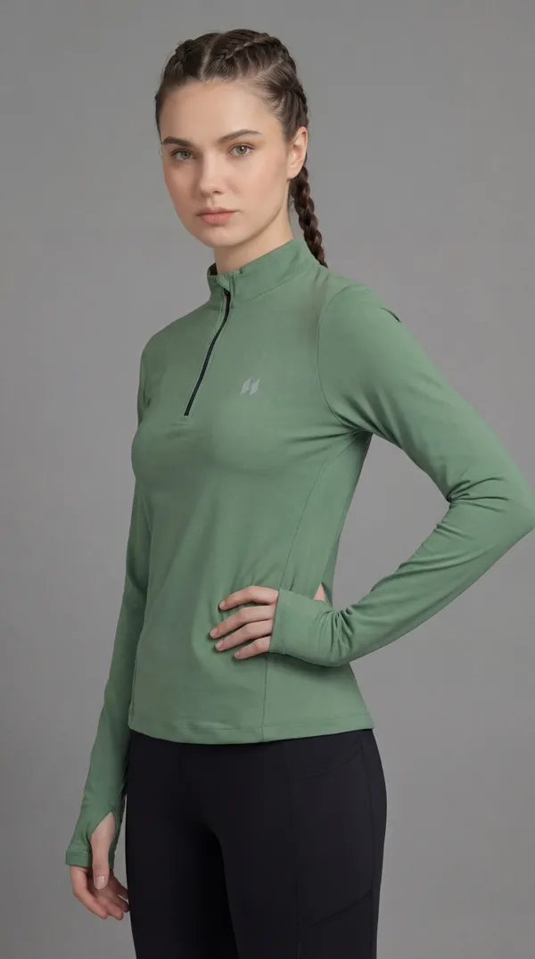 Women_High_Neck_Lightweight_Training_T-Shirt