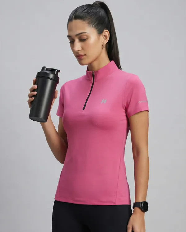 Women_High_Neck_Training_T-Shirt
