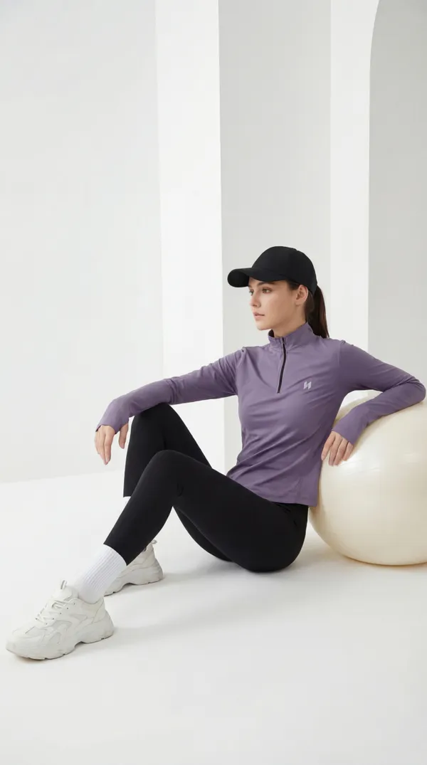 Women_High_Neck_Lightweight_Training_T-Shirt