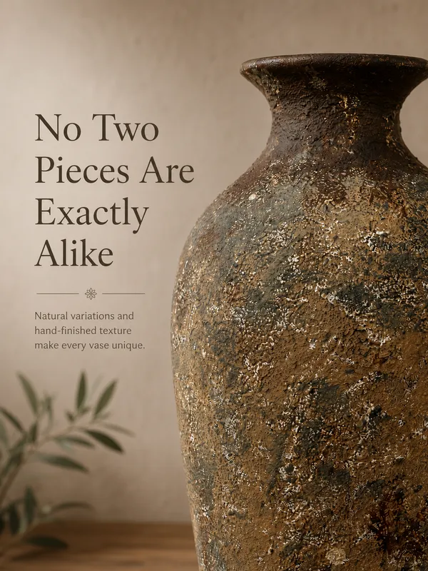 Hand-Painted_Terracotta_Rustic_Brown_Textured_Decorative_Vase
