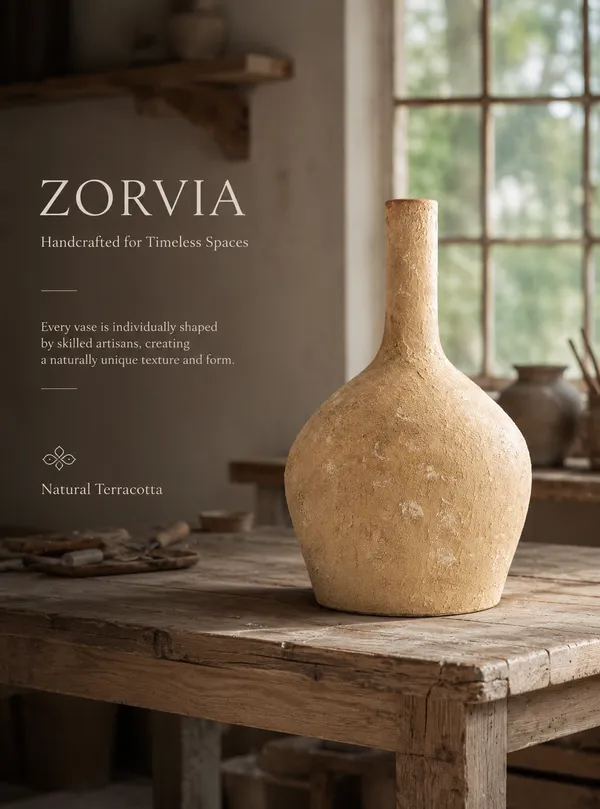 Hand-Painted_Terracotta_Bohemian_Textured_Decorative_Vase