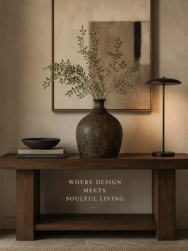 Hand-Painted_Terracotta_Rustic_Brown_Textured_Bottle_Neck_Decorative_Vase