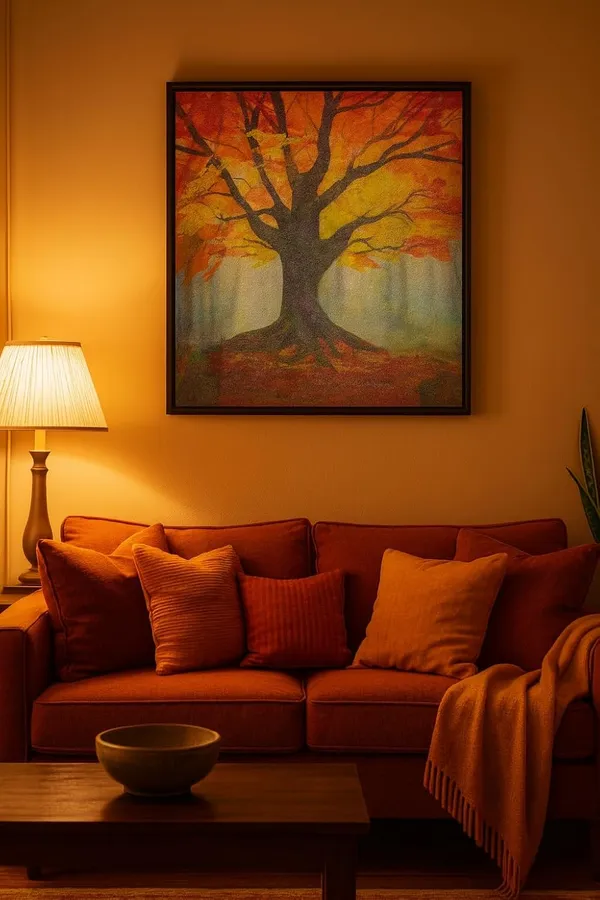 Autumn_Tree_Silhouette_Hand-Painted_Canvas_Wall_Painting