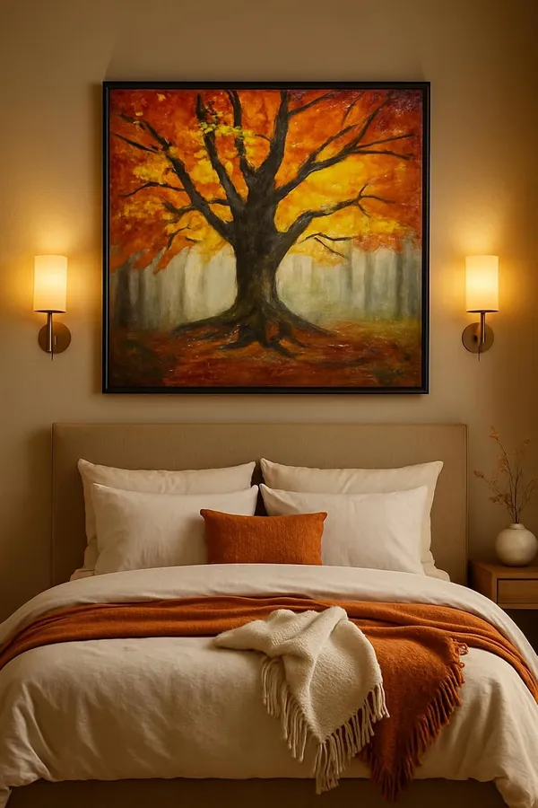 Autumn_Tree_Silhouette_Hand-Painted_Canvas_Wall_Painting