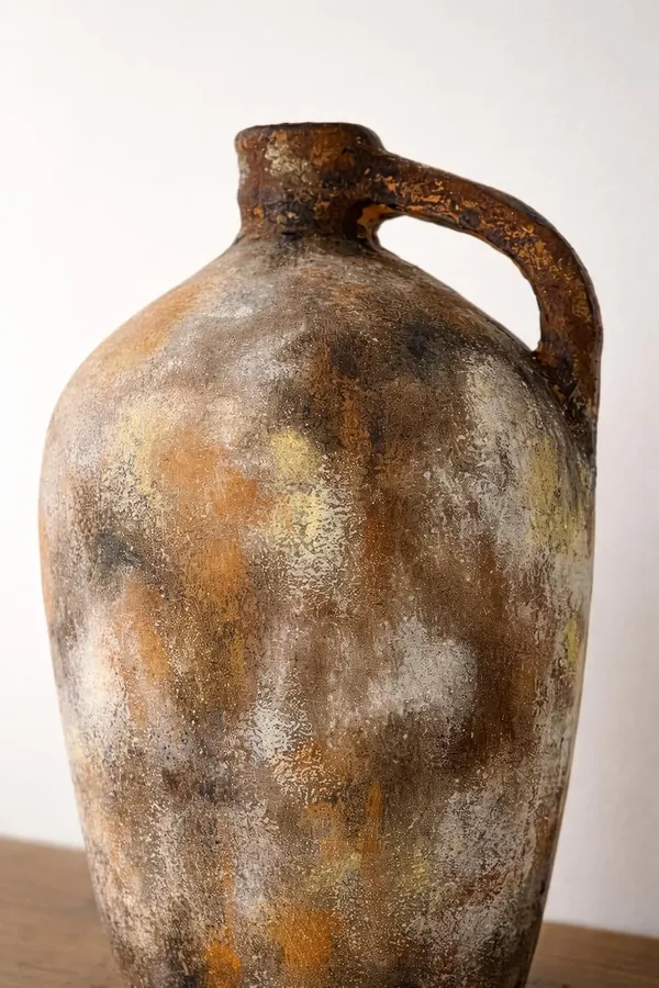 Hand-Painted_Terracotta_Rustic_Natural_Earth_Tone_Jug_Decorative_Vase_With_Handle