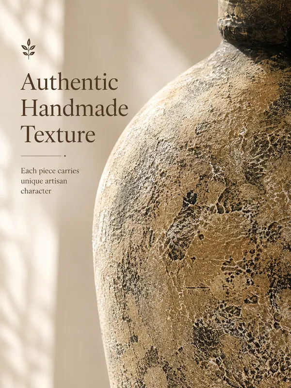 Hand-Crafted_Terracotta_Rustic_Beige_Weathered_Finish_Handled_Decorative_Jug_Vase