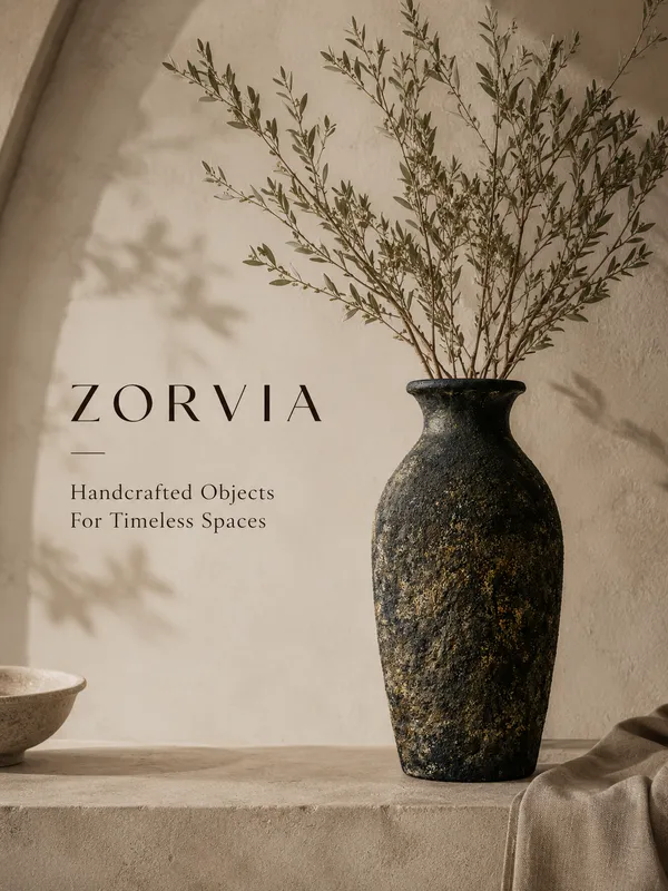 Hand-Painted_Terracotta_Rustic_Grey_Textured_Floor_Decorative_Vase