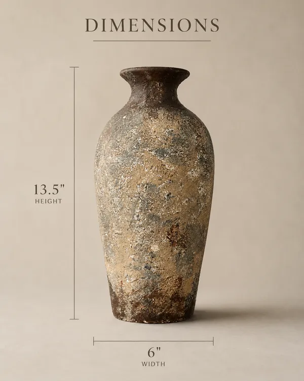 Hand-Painted_Terracotta_Rustic_Brown_Textured_Decorative_Vase