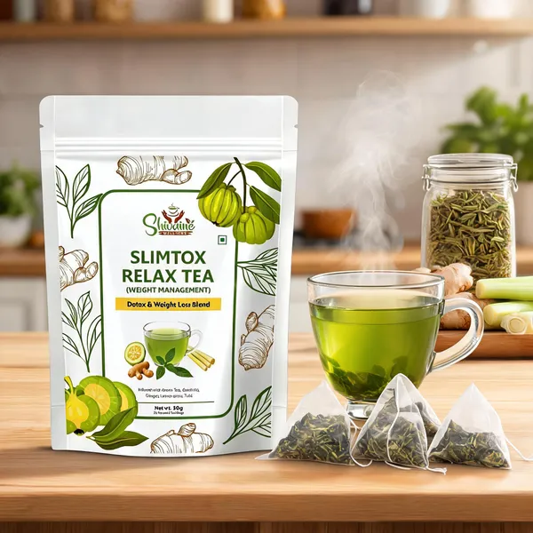Shivaine_Wellness_SlimTox_Relax_Herbal_Tea_|_25_Pyramid_Tea_Bags_|_Tulsi,_Ginger,_Garcinia,_Lemon_Grass_Herbal_Tea_Pouch_(50_g)