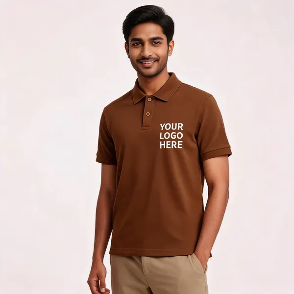 Brown_Polyester_Regular_Fit_Polo_T-Shirt_For_Unisex