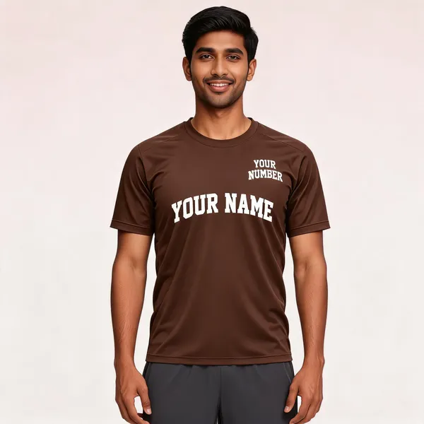 Brown_Polyester_Round_Neck_Sports_Jersey_For_Unisex